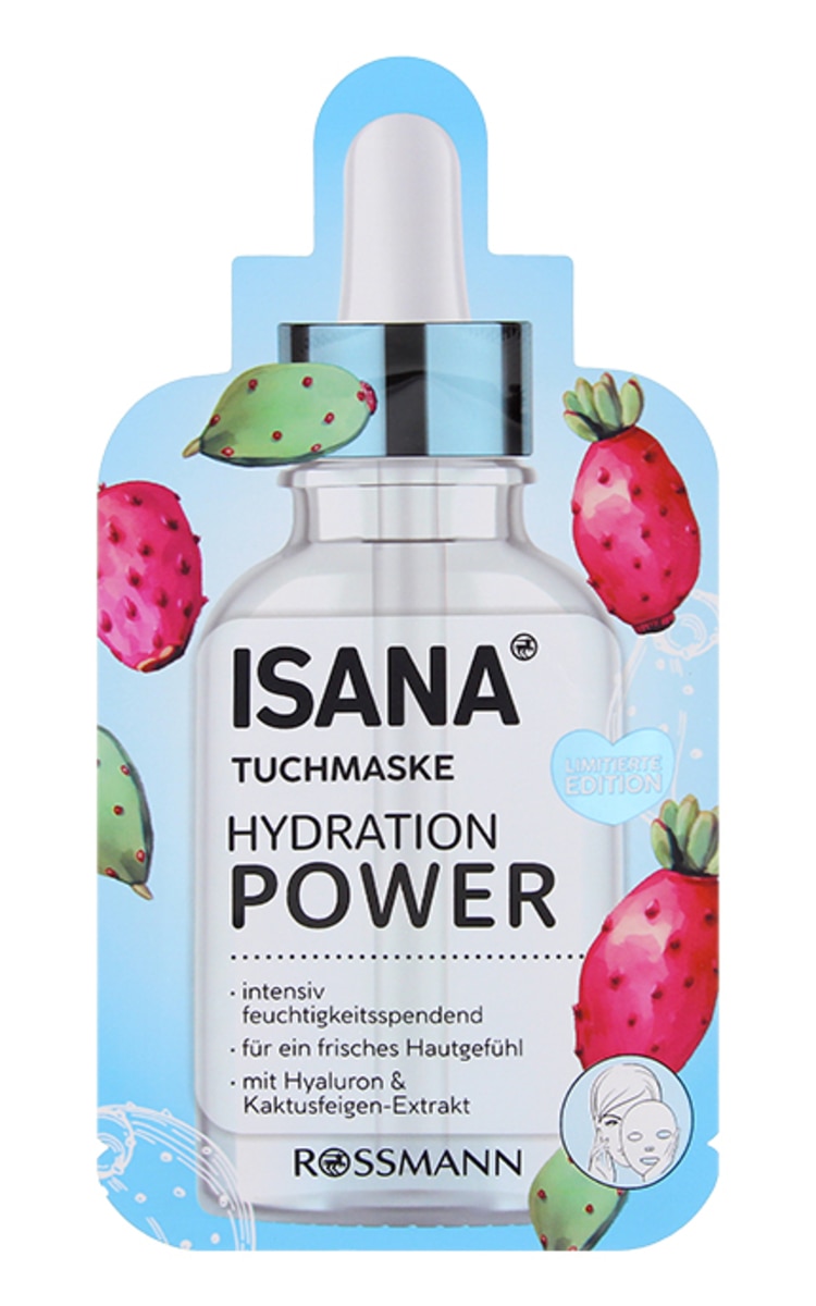 ISANA ISANA Hydration Power тканевая маска для лица, 1шт.