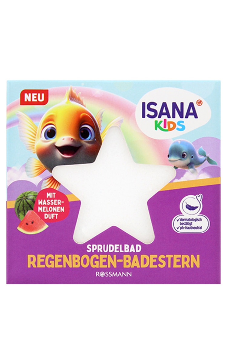 ISANA KIDS ISANA KIDS Regenbogen Badestern vannas bumba, 1gab.