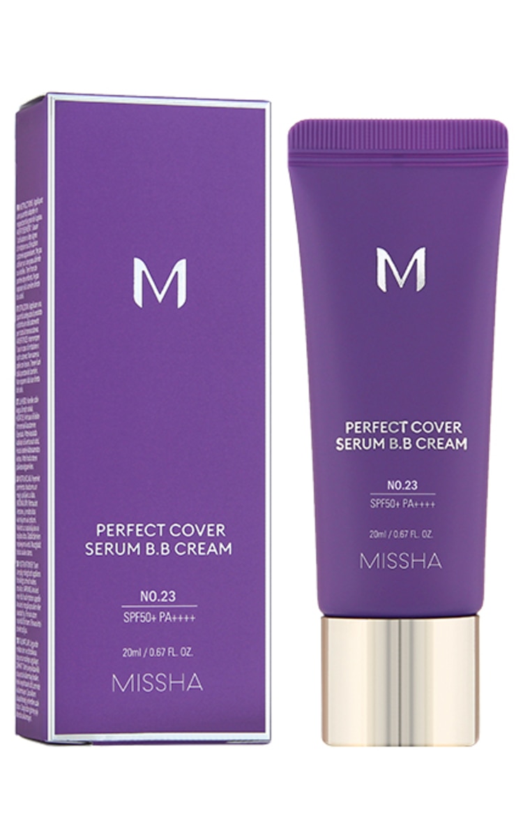 MISSHA MISSHA Perfect Cover BB крем-сыворотка для лица SPF50+, No.23, Natural Beige, 20мл Natural Beige