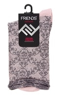 FRIENDS Sieviešu zeķes 7244, rozā, izmērs 35-38