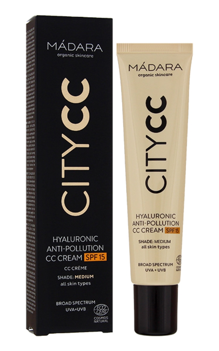 MADARA MADARA CITY CC Hyaluronic Anti-pollution CC cream SPF15, medium, 40ml 40 ml