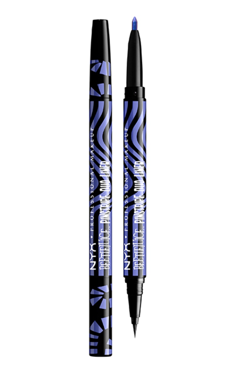 NYX PROFESSIONAL MAKEUP NYX PROFESSIONAL MAKEUP Beetlejuice Pinstripe Duo acu laineris, 02, 1gab. 1 gab.