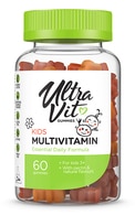 ULTRAVIT Kids Multivitamin košļājamās gumijas bērniem, 60gab. ULTRAVIT undefined ULTRAVIT Kids Multivitamin košļājamās gumijas bērniem, 60gab.