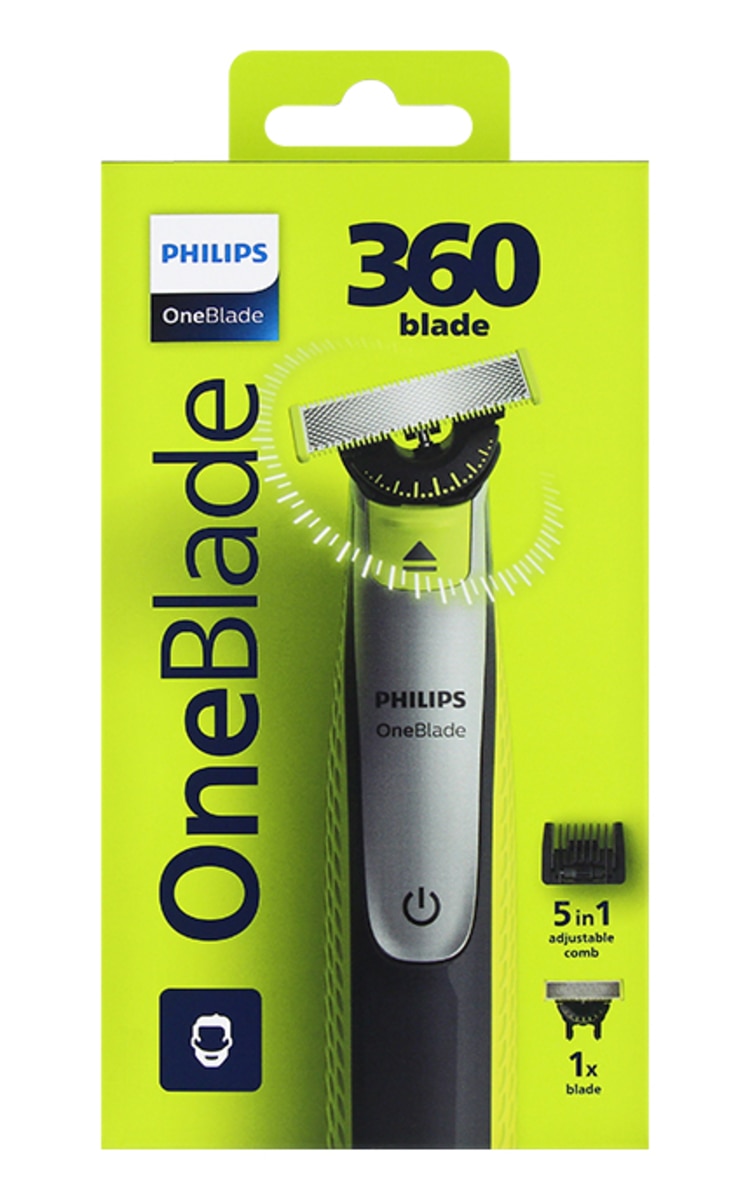 PHILIPS ONEBLADE PHILIPS OneBlade 360 QP2734/23 бритва + 1 лезвие (face)