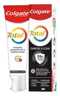 COLGATE Total Charcoal & Clean zobu pasta, 75ml