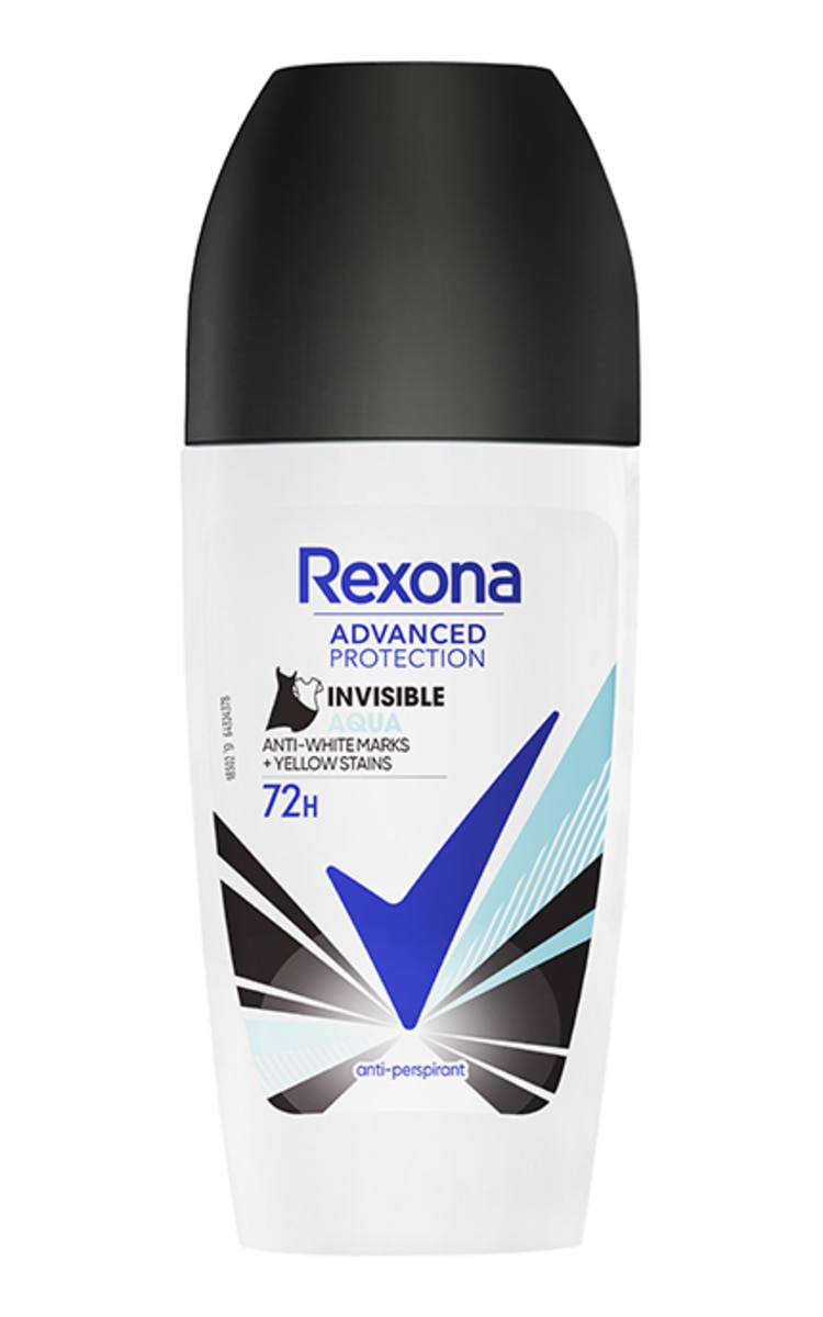 REXONA REXONA Invisible Aqua rullīša antiperspirants, 50ml 50 ml