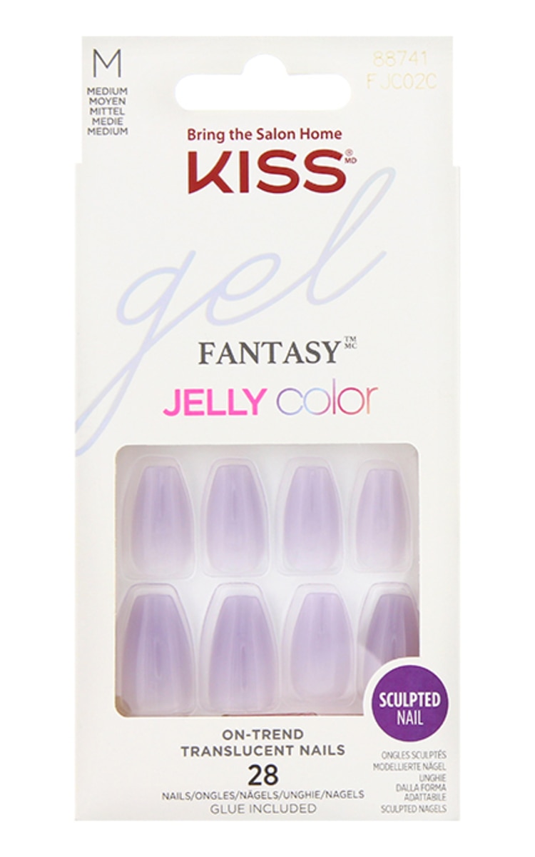 KISS KISS Gel Fantasy комплект накладных гелевых ногтей 1 шт