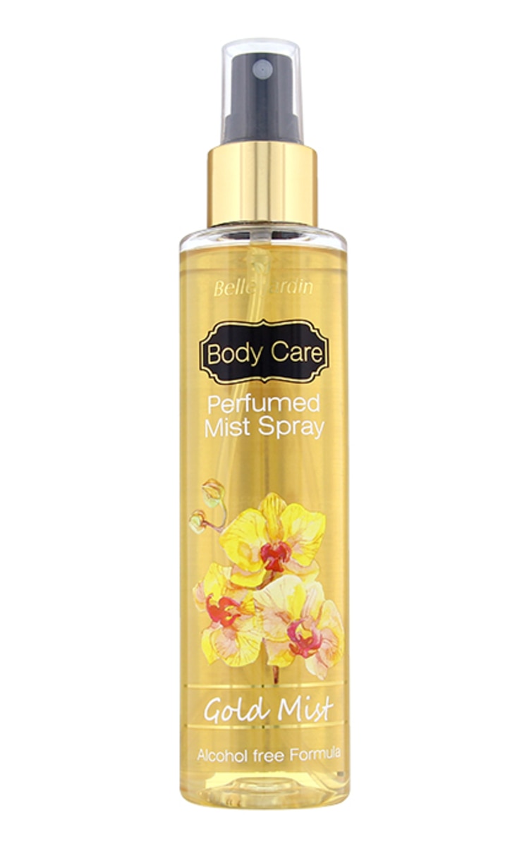 BELLE JARDIN BELLE JARDIN Body Care парфюмированный спрей для тела, Gold Mist, 160мл 160 мл