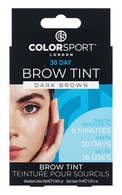  JEROME RUSSELL undefined COLORSPORT London 30 Day Brow Tint uzacu krāsošanas komplekts, Dark Brown  
