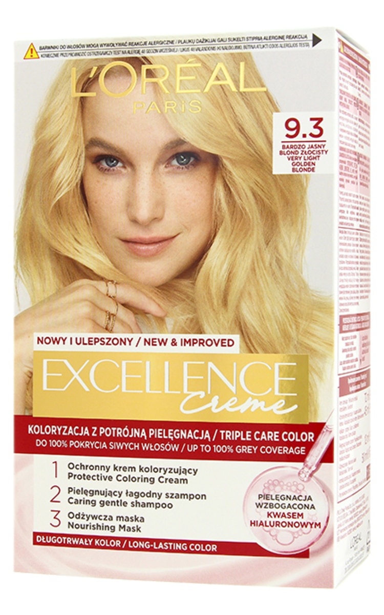 LOREAL EXCELLENCE EXCELLENCE Creme краска для волос 9.3 1 шт