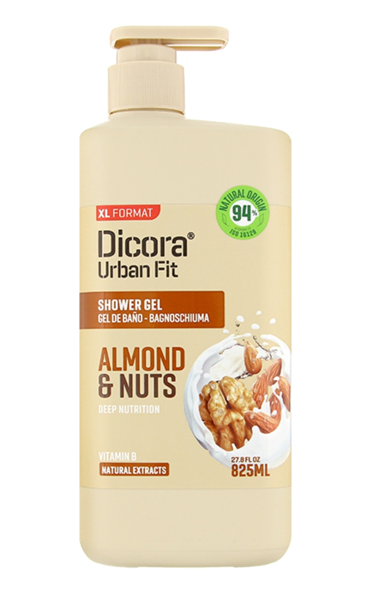 DICORA DICORA Almond&Nuts mitrinoša dušas želeja, 825ml