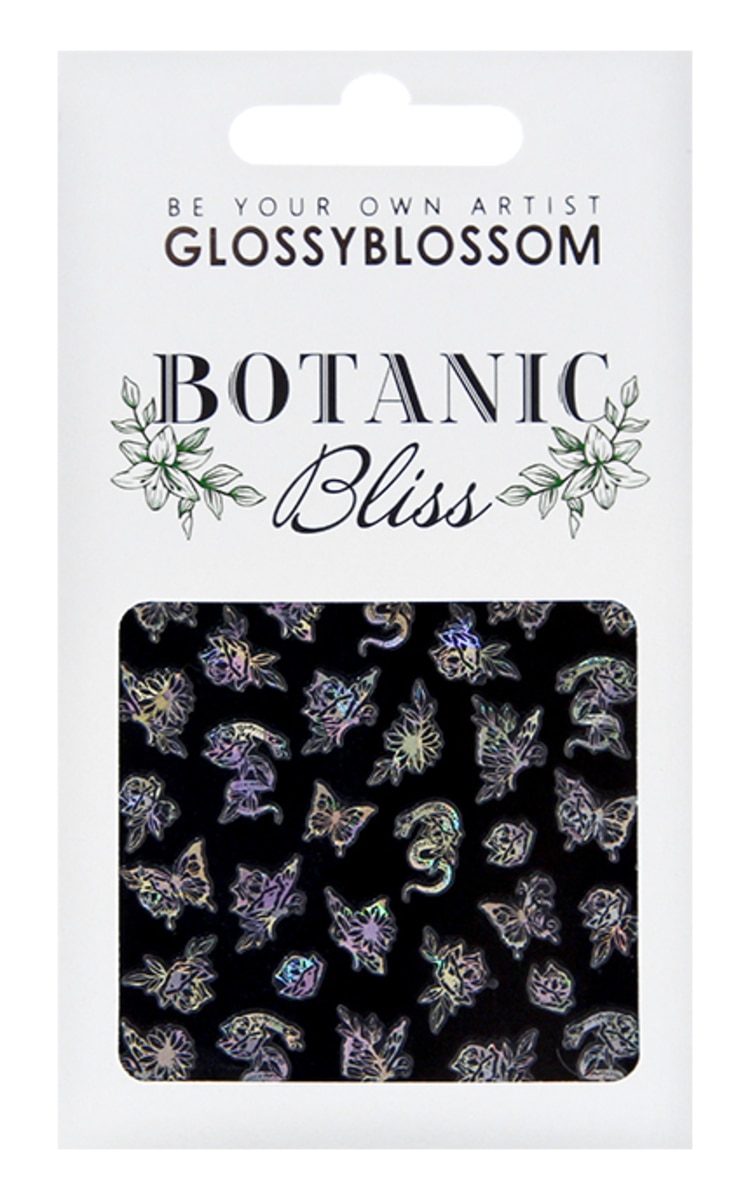 GLOSSY BLOSSOM Botanic 0406 наклейки для ногтей 1 шт