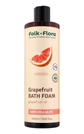 FOLK&FLORA Vannas putas Grapefruit, Anti-cellulite, 400ml