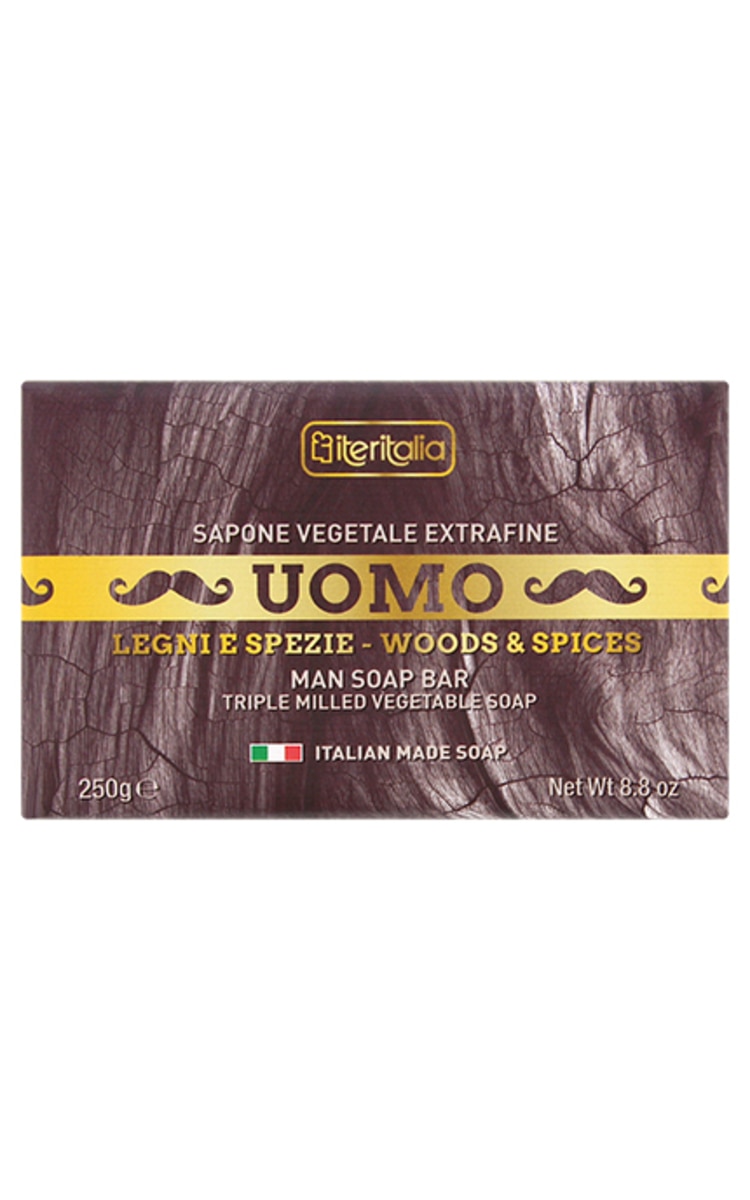ITERITALIA ITERITALIA Uomo Woods&Spices gabalziepes vīriešiem, 175g