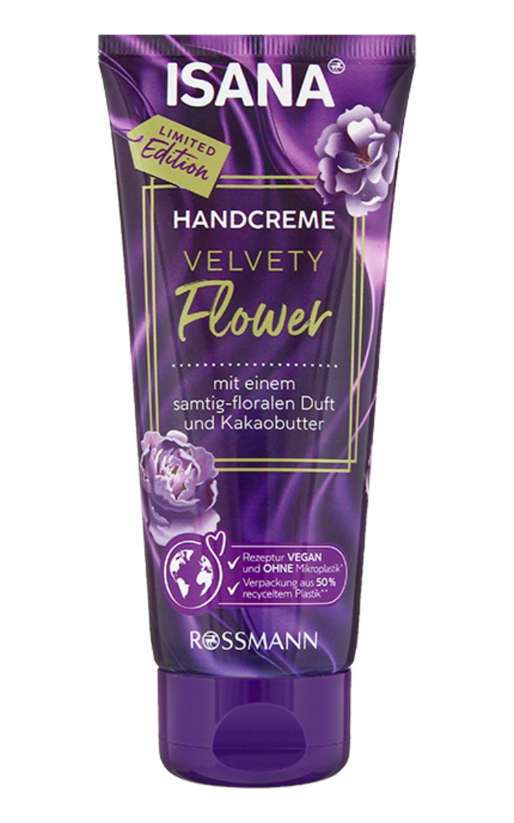 ISANA ISANA Velvety Flower krēms rokām, 100ml 100 ml