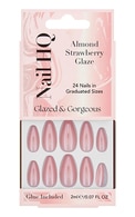  NAIL HQ undefined NAIL HQ Almond Strawberry Glaze комплект накладных ногтей  
