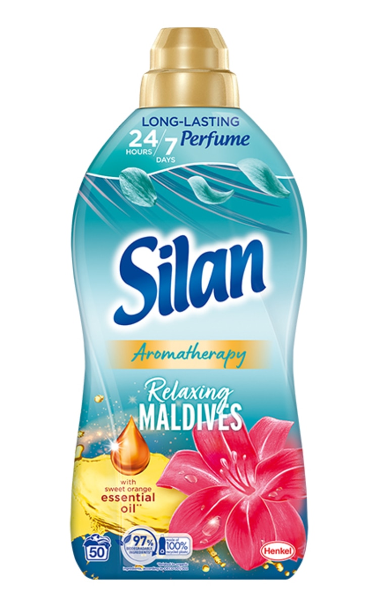 SILAN SILAN Aromatherapy Relaxing Maldives veļas mīkstinātājs, 1100ml 1100 ml