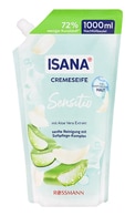 ISANA Sensitiv šķidrās krēmziepes, rezerve, 1000ml ISANA undefined ISANA Sensitiv šķidrās krēmziepes, rezerve, 1000ml