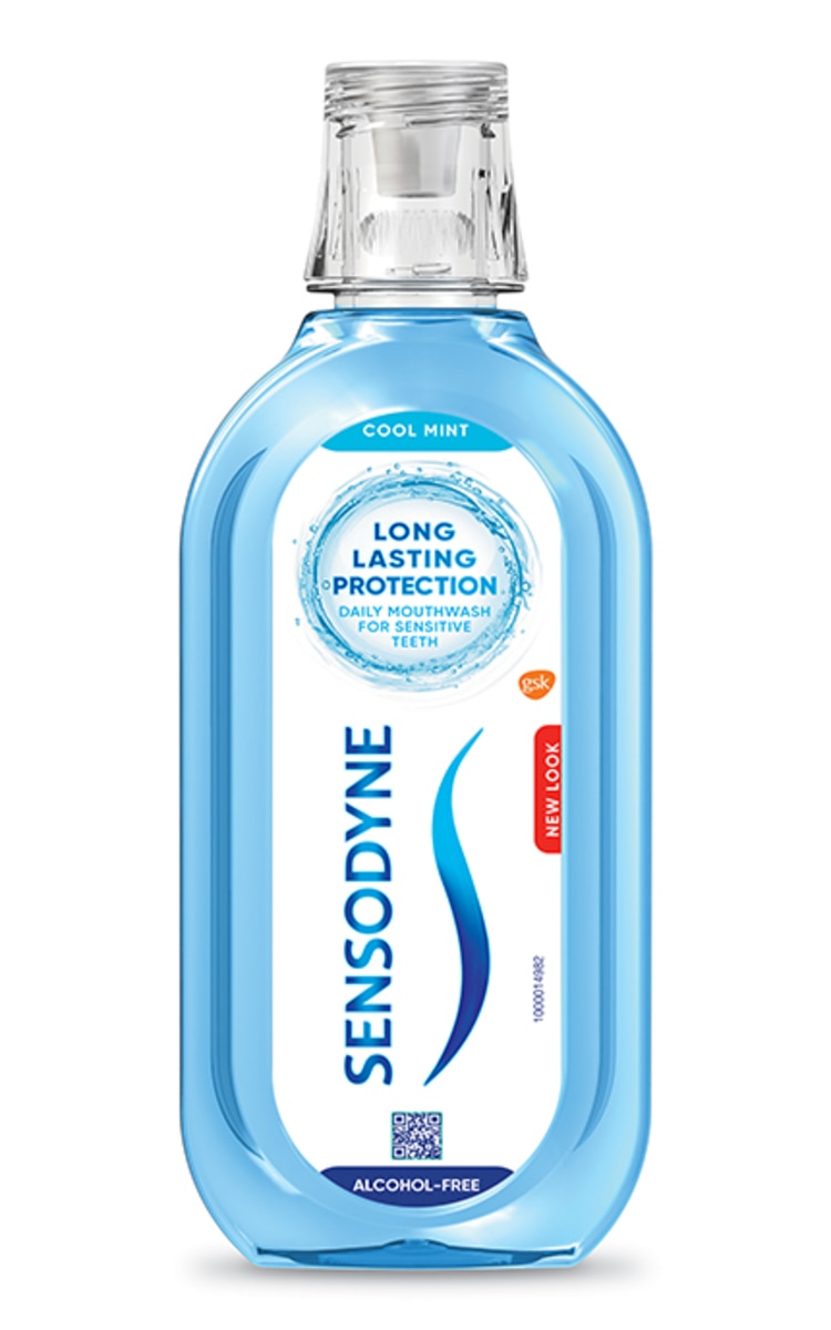 SENSODYNE SENSODYNE Cool Mint Blue mutes skalošanas līdzeklis, 500ml 500 ml