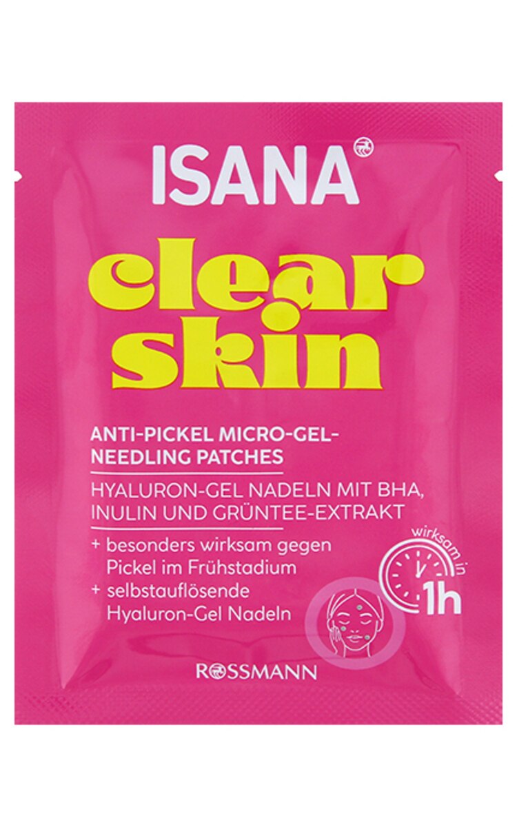 ISANA Clear Skin Pretp t u Mikro gela Mikroadati u Pl ksteri 6gab ISANA Clear Skin Pretp t u Mikro gela Mikroadati u Pl ksteri 6gab