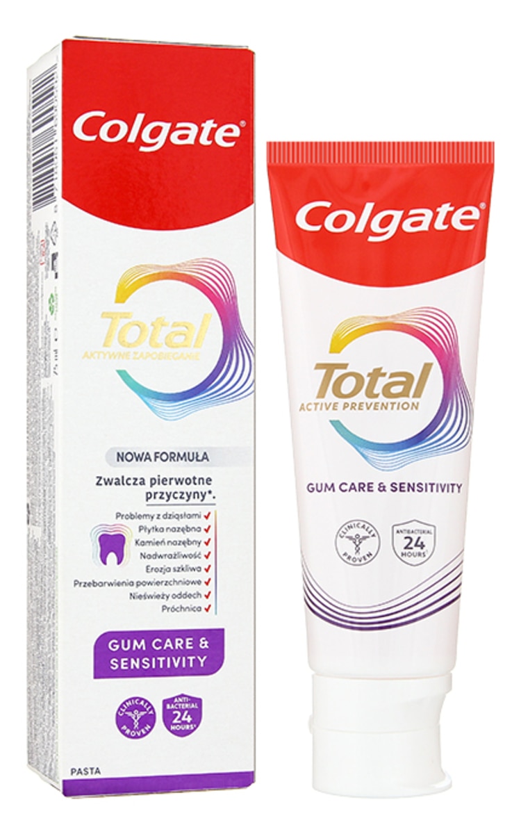 COLGATE COLGATE Total Gum Care & Sensitive zobu pasta, 75ml
