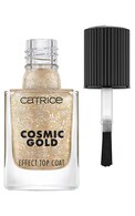 CATRICE Cosmic Gold Effect Top Coat virskārta nagiem, 10.5ml