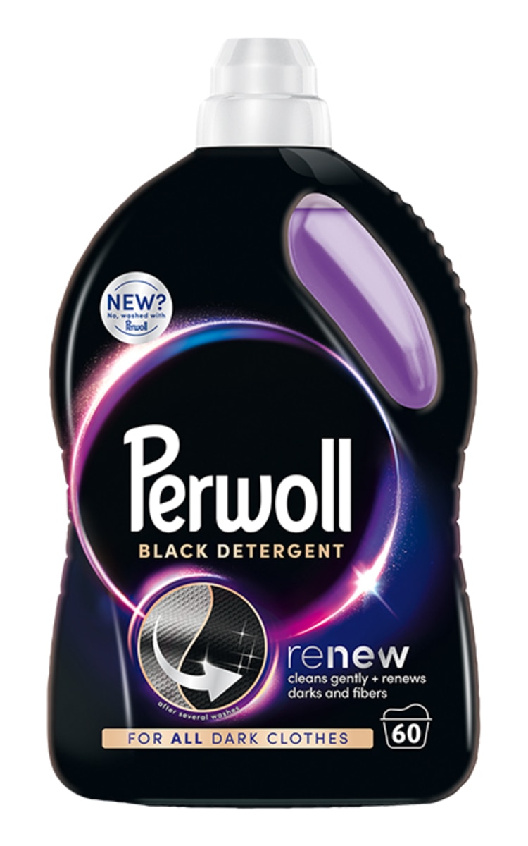 PERWOLL PERWOLL Black Detergent Renew veļas mazgāšanas līdzeklis, 3000ml 3000 ml