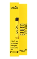 GOT2B 2in1 Glued Brows&Edges gels uzacīm un jauniem matiņiem, 16ml