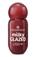 ESSENCE Milky Glazed spīdīgs lūpu balzams, 06 Cherry on Top, 4ml