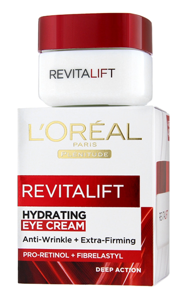 L`OREAL L`OREAL Revitalift Hydrating pretgrumbu krēms ādai ap acīm, 15ml 15 ml