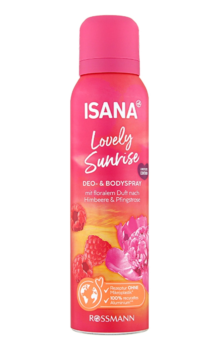 ISANA ISANA Lovely Sunrise распыляемый дезодорант, 150мл