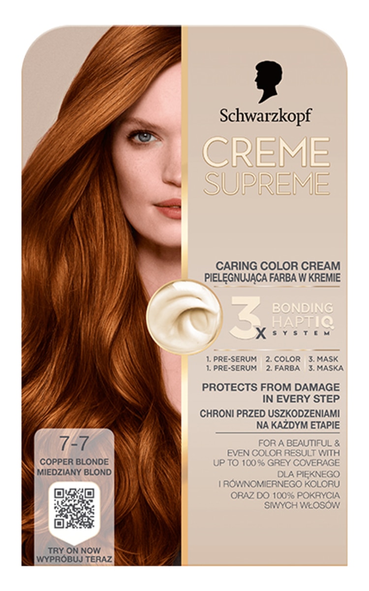 CRÈME SUPREME краска для волос, 7-7 Copper Blonde