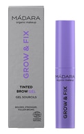 MADARA Grow & Fix тонирующий гель для бровей, 4 Ash Brown, 4.25мл
