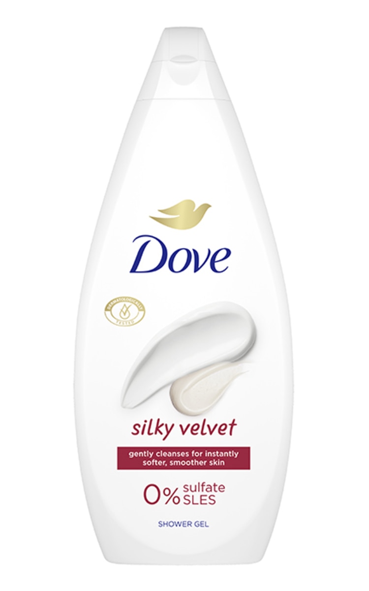 DOVE DOVE Silky Velvet dušas želeja, 720ml 720 ml