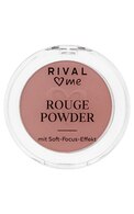 RIVAL LOVES ME Rouge Powder пудровые румяна, 09 Vivid Marsala, 5г