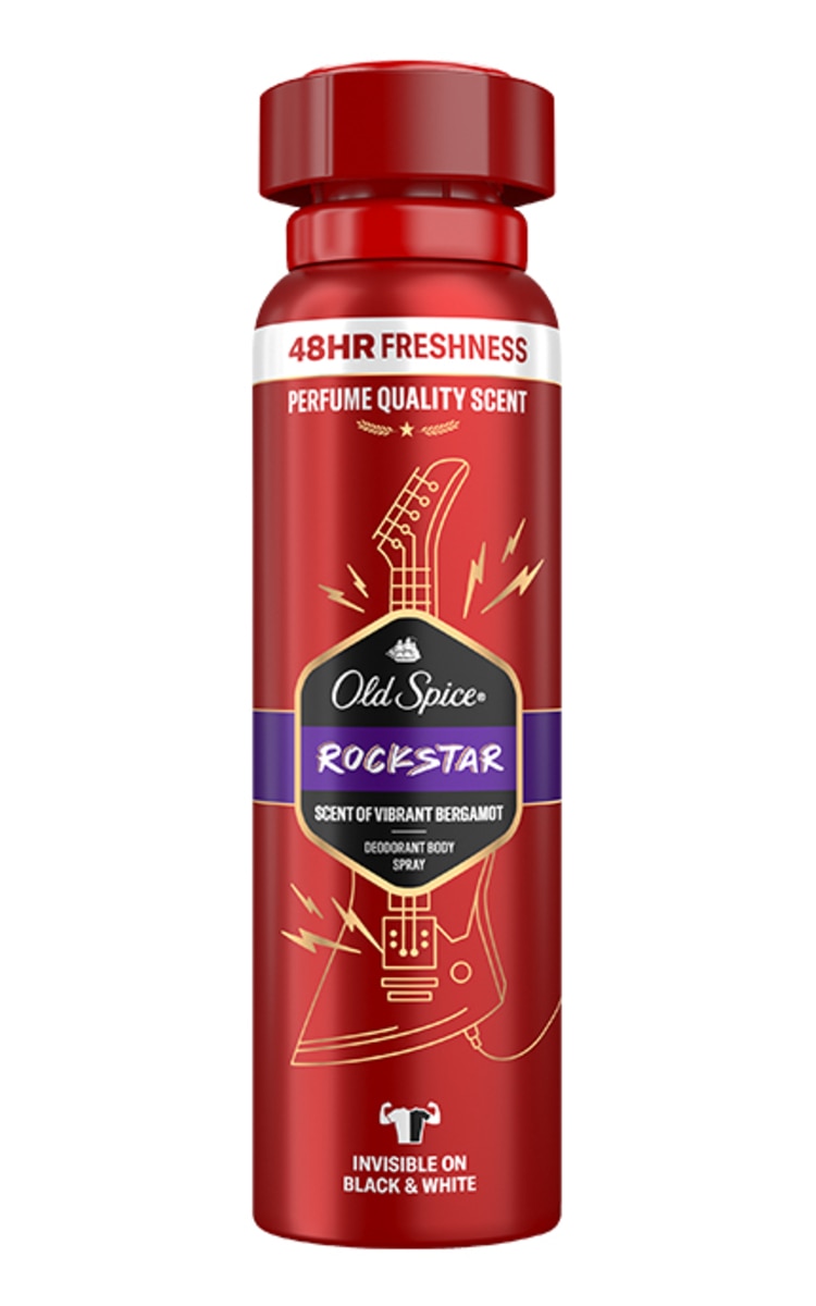 OLD SPICE OLD SPICE Rockstar izsmidzināms dezodorants, 150ml 150 ml