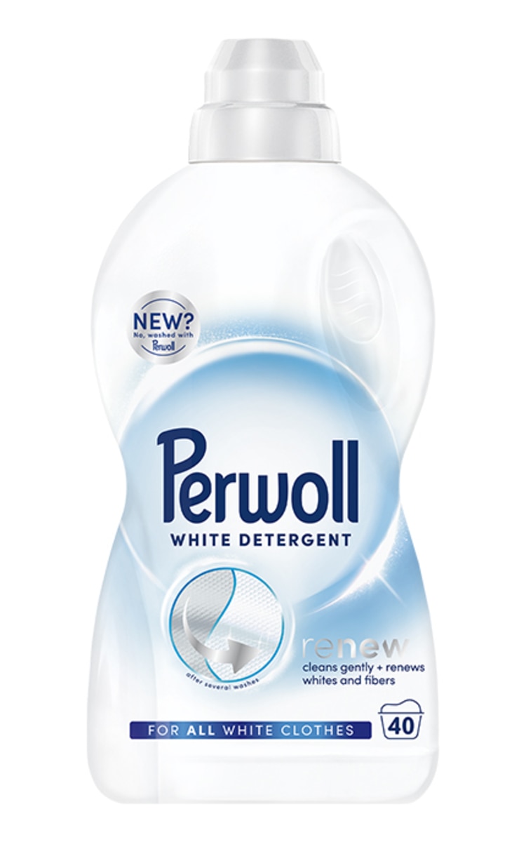 PERWOLL PERWOLL White Detergent Renew veļas mazgāšanas līdzeklis, 2000ml 2000 ml