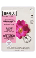  IROHA NATURE undefined IROHA NATURE Anti-age auduma sejas maska ar mežrozīšu eļļu un hialuronskābi, 20g  