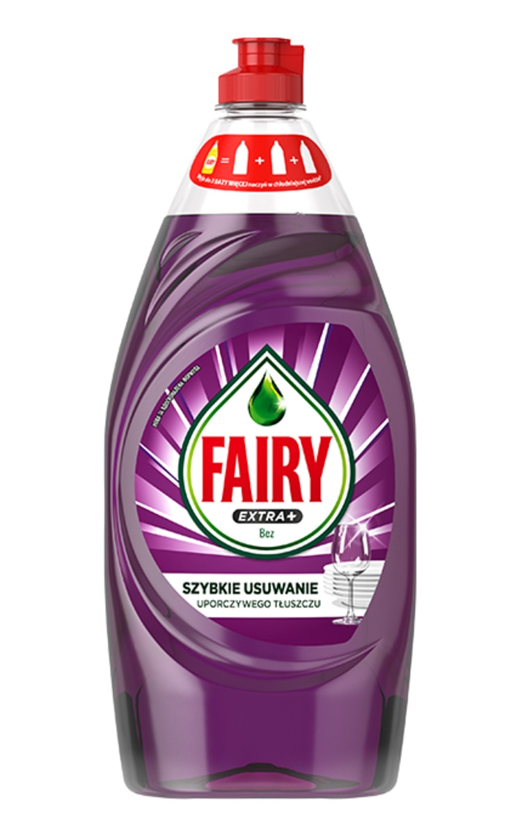 FAIRY FAIRY Extra+ Lilac trauku mazgāšanas līdzeklis, 900ml