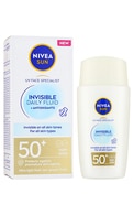 NIVEA SUN UV Invisible Daily Fluid SPF50+ fluīds aizsardzībai pret sauli, 40ml