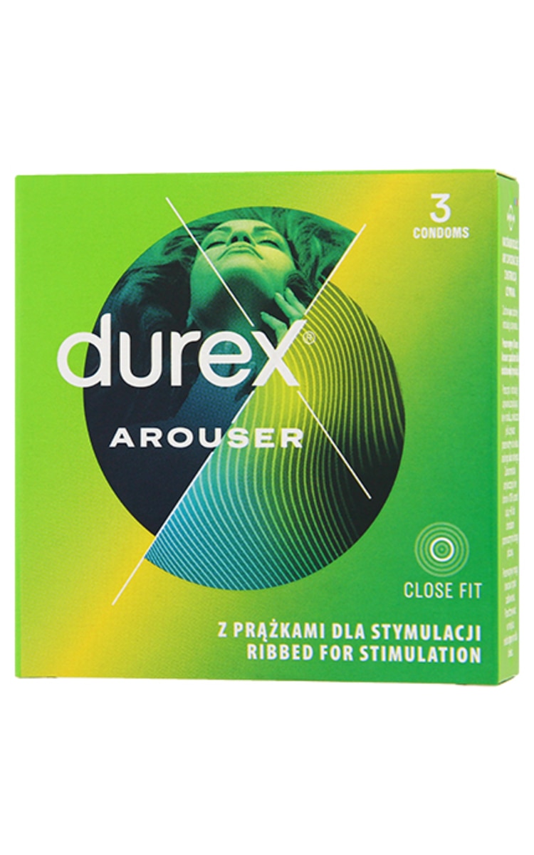 DUREX DUREX Arouser prezervatīvi, 3gab. 3 gab.