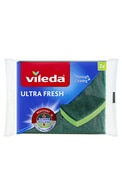 VILEDA Ultra Fresh Anti-Bacterial губка для посуды, 2шт.