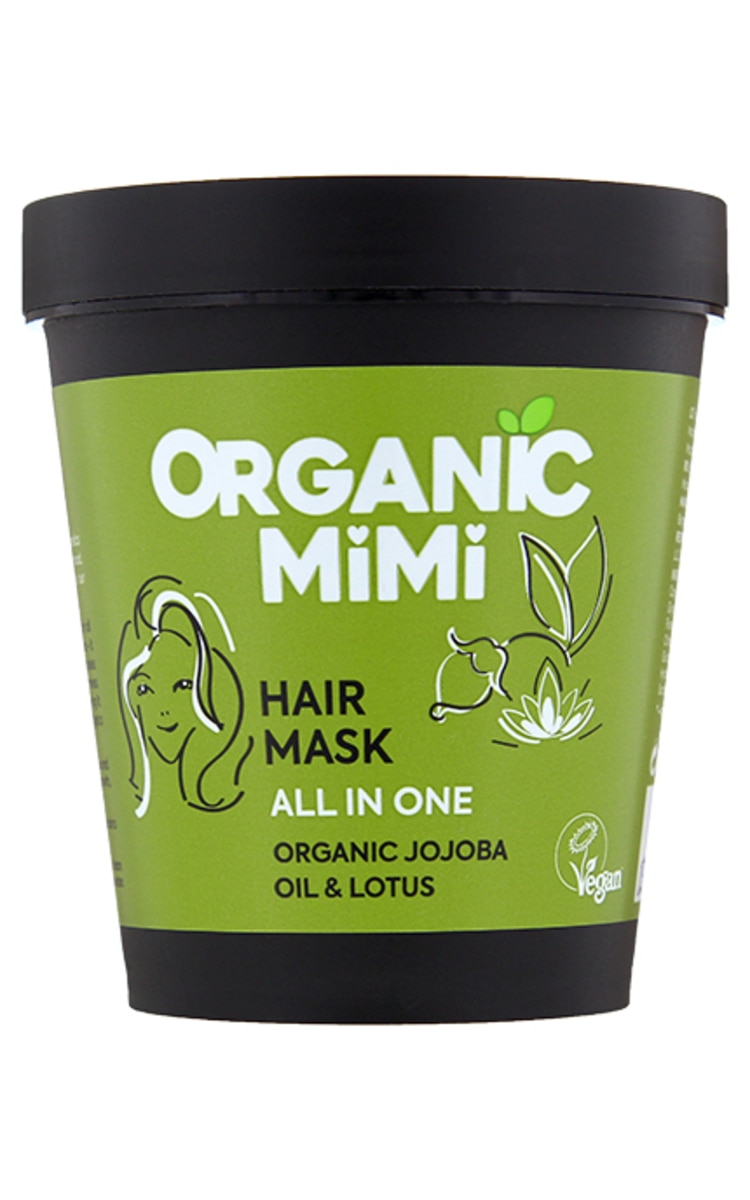 ORGANIC MIMI Jojoba&Lotus All in One маска для волос, 200мл