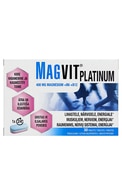  MAGVIT undefined MAGVIT Platinum 400mg magnijs + B6 + B12, uztura bagātinātājs, 30tabletes  