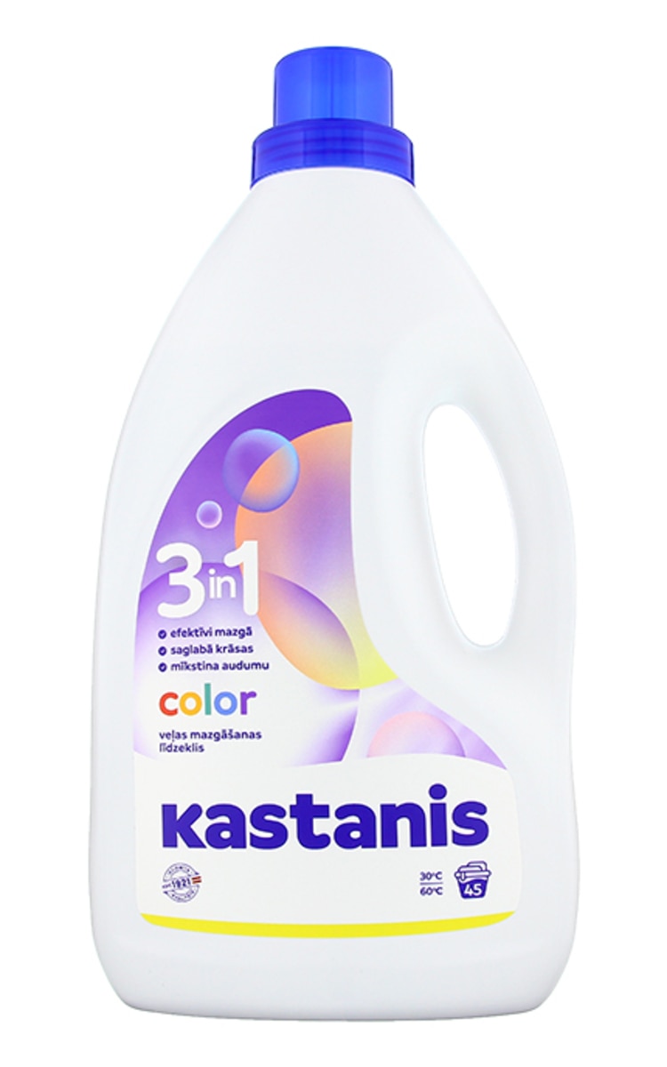 KASTANIS KASTANIS 3in1 Color formula средство для стирки, 1800мл