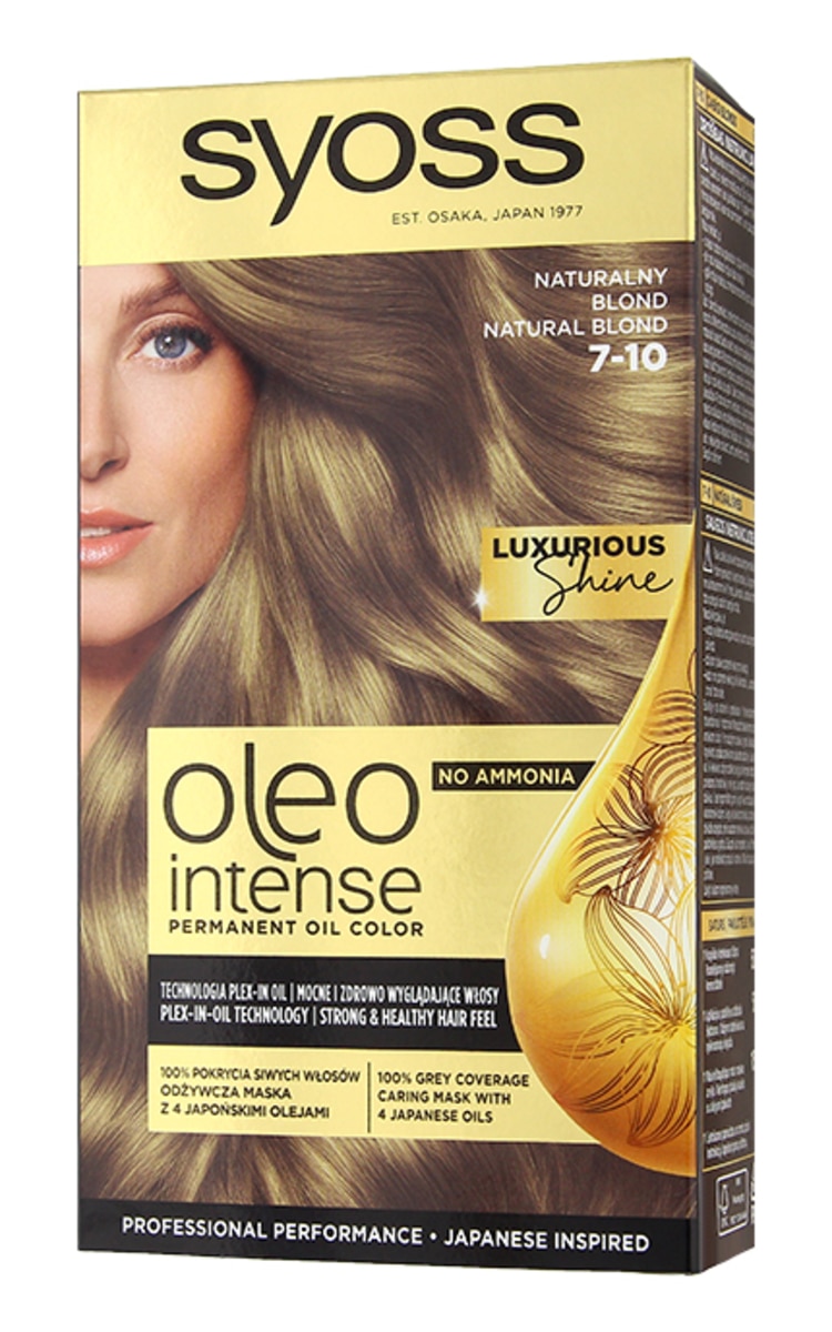 SYOSS OLEO SYOSS Oleo краска для волос, 7-10 Natural Blond 1 шт