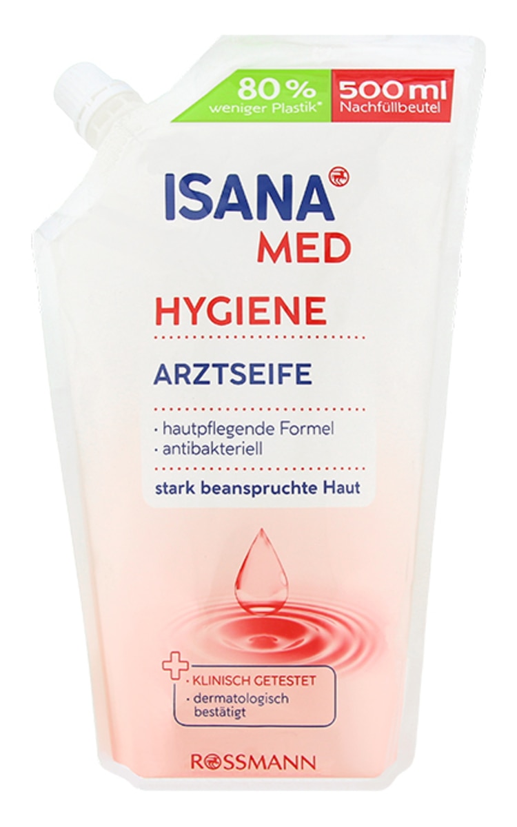 ISANA ISANA MED Artzseife Spezial šķidrās ziepes rezerve, 500ml 500 ml