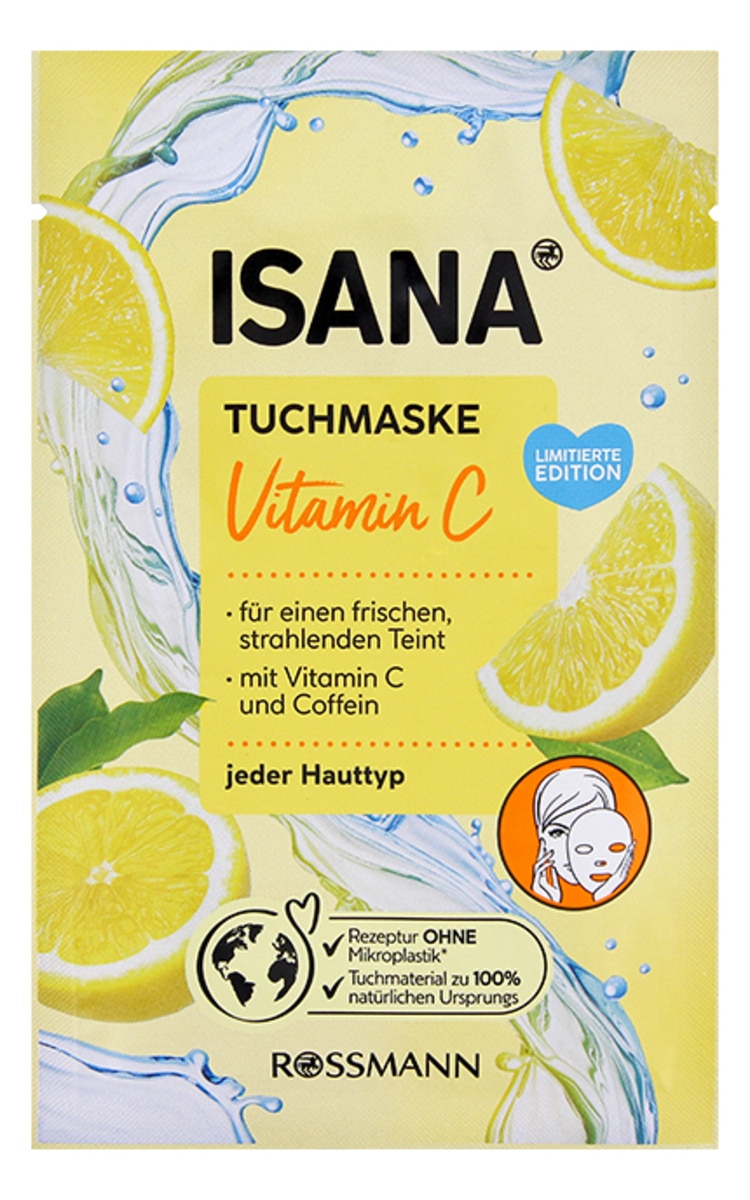 ISANA ISANA Vitamin C sejas maska, 1gb