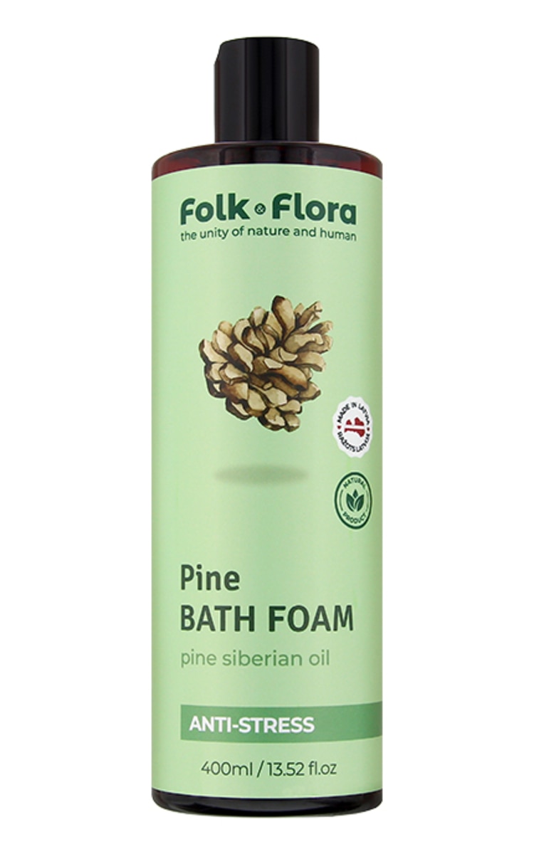 FOLK&FLORA FOLK&FLORA Vannas putas Pine, Anti-stress, 400ml