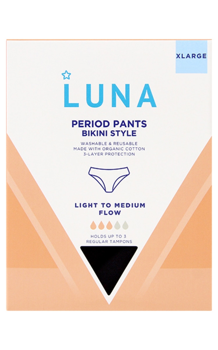 SUPERDRUG SUPERDRUG Luna menstruālās biksītes, XLarge, 1gab.